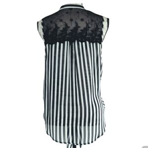 Love Tree striped blouse.